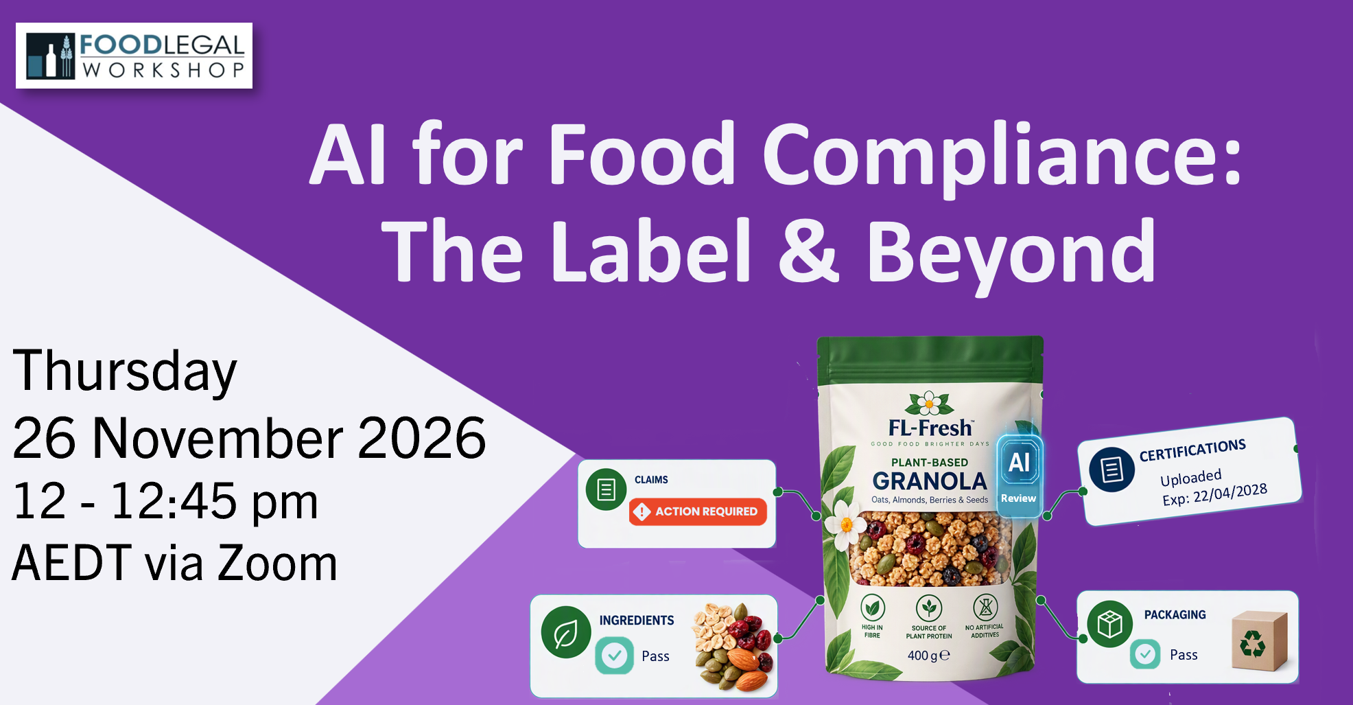 AI for Food Compliance: The Label & Beyond